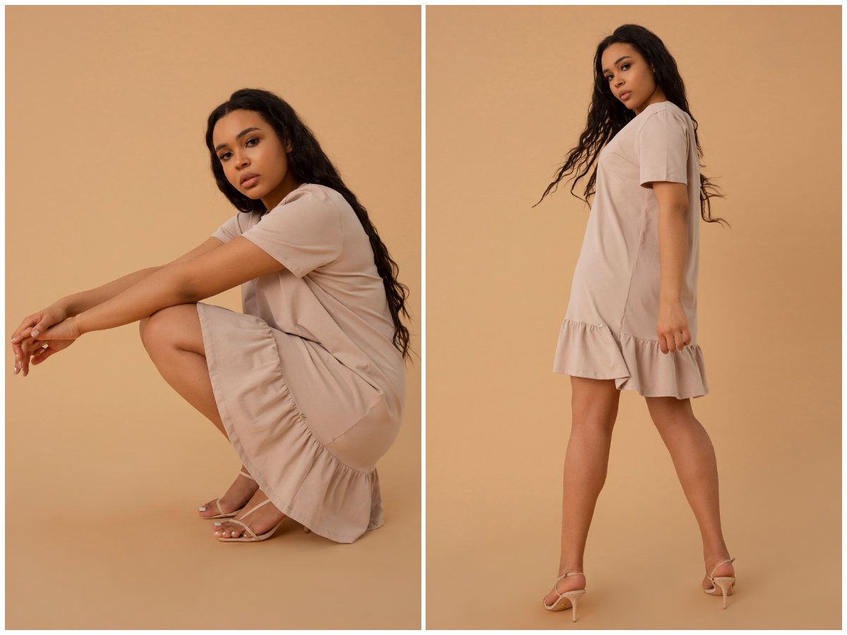 Modne sukienki Sukienki plus size