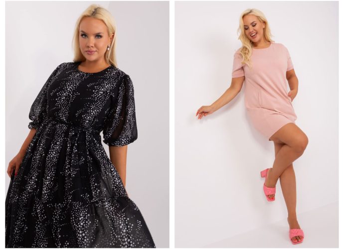 Elegancka sukienka plus size